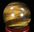 Top Quality Polished Tiger's Eye Sphere #33636-2